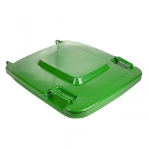 COUVERCLE POUR CONTENEUR 240L  71x56x7,4 CM VERT HDPE (1 UNITÉ) - Garcia de Pou