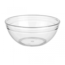 POTS SALADIERS 470 ML Ø 13/6x5,5 CM TRANSPARENT POLYCARBONATE (10 UNITÉ) - Garcia de Pou