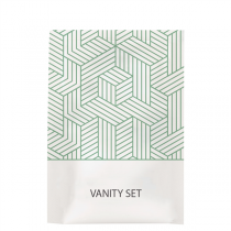 VANITY SET EN SACHET BLANC "THERAPY"  6x10,5 CM (250 UNITÉ) - Garcia de Pou