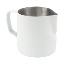 POT À LAIT SANS COUVERCLE 350 ML  BLANC INOX (1 UNITÉ)