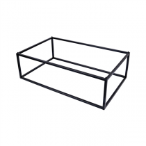 PRÉSENTOIR BUFFET POUR PLATEAUX 263.53/263.57 "ASAMI WARE"  53x32,5x16 CM NOIR METAL (1 UNITÉ)