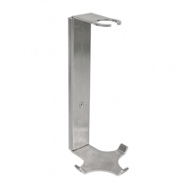 SUPPORT BOUTEILLE DISTRIBUTRICE 400 ML  ARGENTE INOX (4 UNIT&Eacute;)