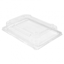 COUVERCLES POUR R&Eacute;F. 158.85  17,1x12x3 CM TRANSPARENT RPET (156 UNIT&Eacute;)