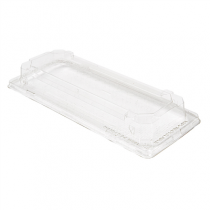 COUVERCLES POUR R&Eacute;F. 267.96  22,4x9,5x3,5 CM TRANSPARENT RPET (164 UNIT&Eacute;)