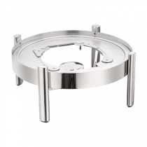 BASE POUR 268.75  44,5x44,5x20,5 CM ARGENTE INOX (1 UNIT&Eacute;)
