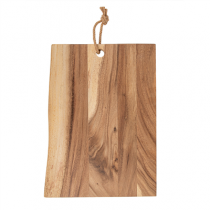 PLANCHE PR&Eacute;SENTATION RECTANGULAIRE  38x(26-30)x2 CM NATUREL BOIS (10 UNIT&Eacute;)