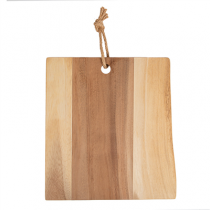 PLANCHE PR&Eacute;SENTATION RECTANGULAIRE  30x(26-30)x2 CM NATUREL BOIS (10 UNIT&Eacute;)