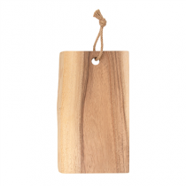PLANCHE PR&Eacute;SENTATION RECTANGULAIRE  30x(16-20)x2 CM NATUREL BOIS (12 UNIT&Eacute;)