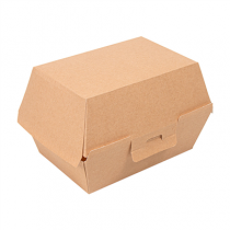 BO&Icirc;TES POUR FRITURES "THEPACK" 220 G/M2 14,5x10,5x9 CM NATUREL CARTON ONDUL&Eacute; NANO-MICRO (500 UNIT&Eacute;)