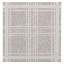 SERVIETTES "X-SOFT" "MADRAS I" 65 G/M2 40x40 CM GRIS AIRLAID (700 UNIT&Eacute;)