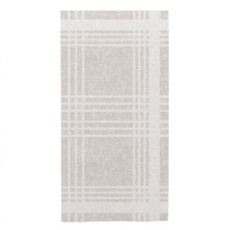 SERVIETTES PLIAGE 1/8 "X-SOFT" "MADRAS I" 65 G/M2 40x40 CM GRIS AIRLAID (700 UNIT&Eacute;)
