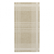 SERVIETTES PLIAGE 1/8 "X-SOFT" "MADRAS I" 65 G/M2 40x40 CM KAKI AIRLAID (700 UNIT&Eacute;)