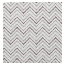 SERVIETTES "CHEVRON" 55 G/M2 40x40 CM GRIS/MARRON AIRLAID (700 UNIT&Eacute;)