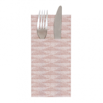 SERVIETTES KANGOUROU "MIST" 55 G/M2 40x40 CM TERRACOTE AIRLAID (700 UNIT&Eacute;)