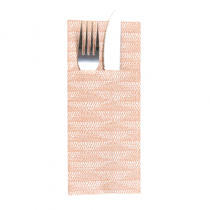 SERVIETTES "CANGURITO" "MIST" 55 G/M2 33x40 CM TERRACOTE AIRLAID (700 UNIT&Eacute;)