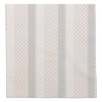 SERVIETTES "LIKE LINEN - MADRAS III" 70 G/M2 40x40 CM GRIS/ABRICOT SPUNLACE (600 UNIT&Eacute;)