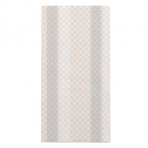 SERVIETTES PLIAGE 1/8 "LIKE LINEN - MADRAS III" 70 G/M2 40x40 CM GRIS/ABRICOT SPUNLACE (600 UNIT&Eacute;)