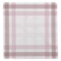 SERVIETTES "LIKE LINEN - MADRAS II" 70 G/M2 40x40 CM BORDEAUX SPUNLACE (600 UNIT&Eacute;)