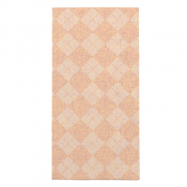 SERVIETTES PLIAGE 1/8 "SLIM PLUS" "LIKE LINEN - ARGYLE" 70 G/M2 39x50 CM ABRICOT SPUNLACE (600 UNIT&Eacute;)
