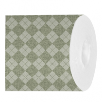 "T&Ecirc;TE-&Agrave;-T&Ecirc;TE" PR&Eacute;. 120CM (20 FEU.) "LIKE LINEN - ARGYLE" 70 G/M2 0,40x24 M VERT SPUNLACE (6 UNIT&Eacute;)