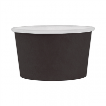 PETITS POTS  50 ML (1,6 oz) 210 + 18 PE G/M2 &Oslash;6/5x3,1 CM NOIR CARTON (1000 UNIT&Eacute;)