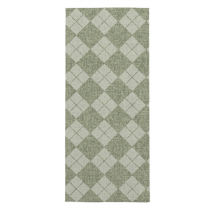 SERVIETTES "SLIM" "LIKE LINEN - ARGYLE" 70 G/M2 33x40 CM VERT SPUNLACE (700 UNIT&Eacute;)