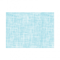 SETS DE TABLE "SPUNBOND" 60 G/M2 35x50 CM TURQUOISE PP (800 UNIT&Eacute;)