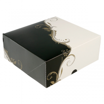 BO&Icirc;TES PATISSERIES SANS FEN&Ecirc;TRE THEPACK "CLASSIC"  21x21x7,5 CM BLANC CARTON NANO-MICRO (200 UNIT&Eacute;)