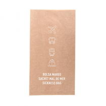 SACS NAUS&Eacute;ES  45 + 23PP G/M2 12+7x22,5 CM NATUREL KRAFT (1000 UNIT&Eacute;)
