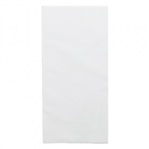 SERVIETTES P. 1/8 SLIM PLUS "LIKE LINEN" 70 G/M2 39x50 CM BLANC SPUNLACE (600 UNIT&Eacute;)
