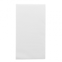 SERVIETTES PLIAGE 1/8  55 G/M2 40x40 CM BLANC AIRLAID (700 UNIT&Eacute;)