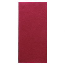 SERVIETTES PLIAGE 1/8  55 G/M2 40x40 CM BORDEAUX AIRLAID (700 UNIT&Eacute;)