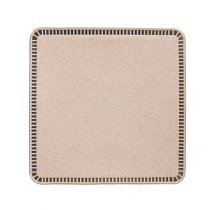 DESSOUS DE VERRE 9 PLIS  186 G/M2 9x9 CM MARRON OUATE (3000 UNIT&Eacute;)