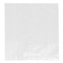 SACHETS POUR FRITURES PFAS FREE "JUST PAPER" 30 G/M2 12+6x14 CM TRANSLUCIDE PAPIER CRISTAL (1000 UNIT&Eacute;)