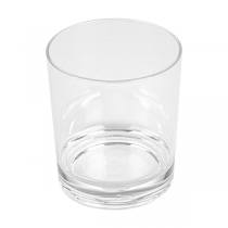 VERRES &Agrave; "WHISKY" BPA FREE 350 ML &Oslash; 8,2/7,5x9,5 CM TRANSPARENT SAN (12 UNIT&Eacute;)