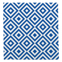 SERVIETTES LIKE LINEN "VERTEX" 70 G/M2 40x40 CM BLANC/BLEU INDIGO SPUNLACE (600 UNIT&Eacute;)