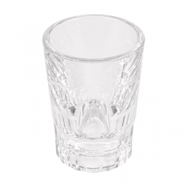 VERRES &Agrave; SHOT BPA FREE 50 ML &Oslash; 5,5/4,5x7,6 CM TRANSPARENT SAN (12 UNIT&Eacute;)
