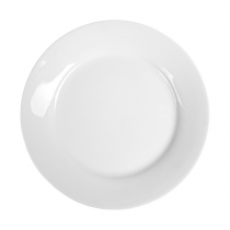 ASSIETTES PLATES AKALA  &Oslash; 23,4x2,5 CM BLANC PORCELAINE (6 UNIT&Eacute;)