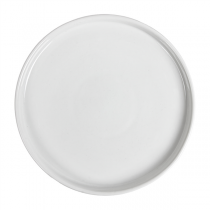 ASSIETTES PLATES AKALA  &Oslash; 15x2 CM BLANC PORCELAINE (6 UNIT&Eacute;)
