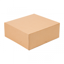 BO&Icirc;TES PATISSERIES SANS FEN&Ecirc;TRE THEPACK  20x20x8 CM NATUREL CARTON NANO-MICRO (200 UNIT&Eacute;)