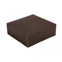 BO&Icirc;TES PATISSERIES SANS FEN&Ecirc;TRE THEPACK  20x20x5 CM CHOCOLAT CARTON NANO-MICRO (200 UNIT&Eacute;)