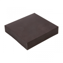 BO&Icirc;TES PATISSERIES SANS FEN&Ecirc;TRE THEPACK  23x23x5 CM CHOCOLAT CARTON NANO-MICRO (200 UNIT&Eacute;)