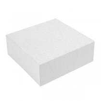 BO&Icirc;TES PATISSERIES SANS FEN&Ecirc;TRE THEPACK  36x36x10 CM BLANC CARTON NANO-MICRO (100 UNIT&Eacute;)
