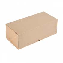 BO&Icirc;TES PATISSERIES SANS FEN&Ecirc;TRE THEPACK  30x11,5x10,5 CM NATUREL CARTON NANO-MICRO (100 UNIT&Eacute;)
