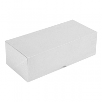 BO&Icirc;TES PATISSERIES SANS FEN&Ecirc;TRE THEPACK  35x11,5x10,5 CM BLANC CARTON NANO-MICRO (100 UNIT&Eacute;)