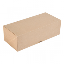 BO&Icirc;TES PATISSERIES SANS FEN&Ecirc;TRE THEPACK  35x11,5x10,5 CM NATUREL CARTON NANO-MICRO (100 UNIT&Eacute;)