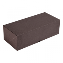BO&Icirc;TES PATISSERIES SANS FEN&Ecirc;TRE THEPACK  35x11,5x10,5 CM CHOCOLAT CARTON NANO-MICRO (100 UNIT&Eacute;)