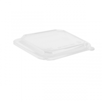 COUVERCLES POUR R&Eacute;F&Eacute;RENCE 278.16   18,2x18,5x2,5 CM TRANSPARENT PET (300 UNIT&Eacute;)