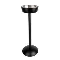 PORTE SEAU ARTINOX  22x70 CM NOIR MAT INOX (1 UNIT&Eacute;)