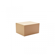 BO&Icirc;TES EN CANAL SIMPLE  561 G/M2 27x18,6x20 CM NATUREL CARTON (20 UNIT&Eacute;)